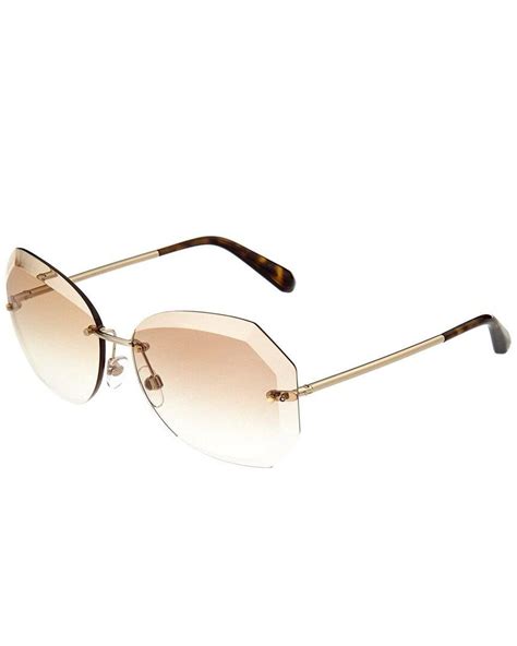 chanel round sunglasses ch4220 gold beige|Chanel Womens Sunglasses .